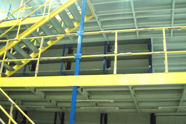 多層式平台貨架組合