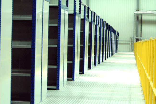 多層式平台貨架組合