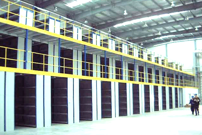 多層式平台(tái)貨架組合