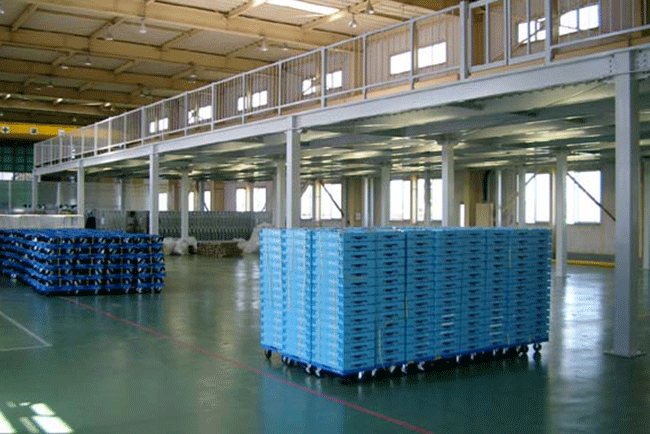 立柱式平台貨架組合(hé)