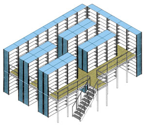 頂層式平(píng)台貨架組合 頂(dǐng)層式平台貨架(jià)組合