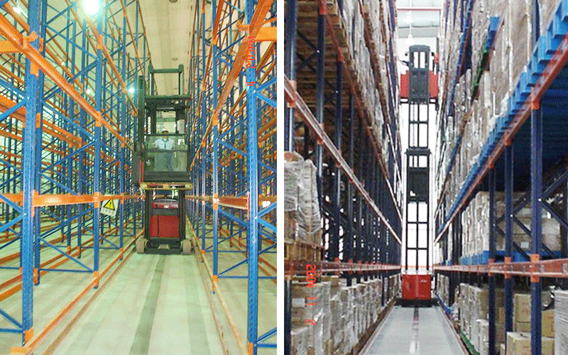 窄巷道重型貨架